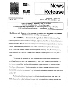 GBHA CSD Press Release of June 19, 2008